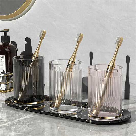 Luxury Stripe Mouthwash Mug