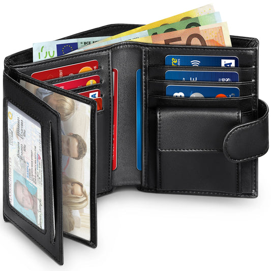 Men's Genuine Leather RFID Wallet