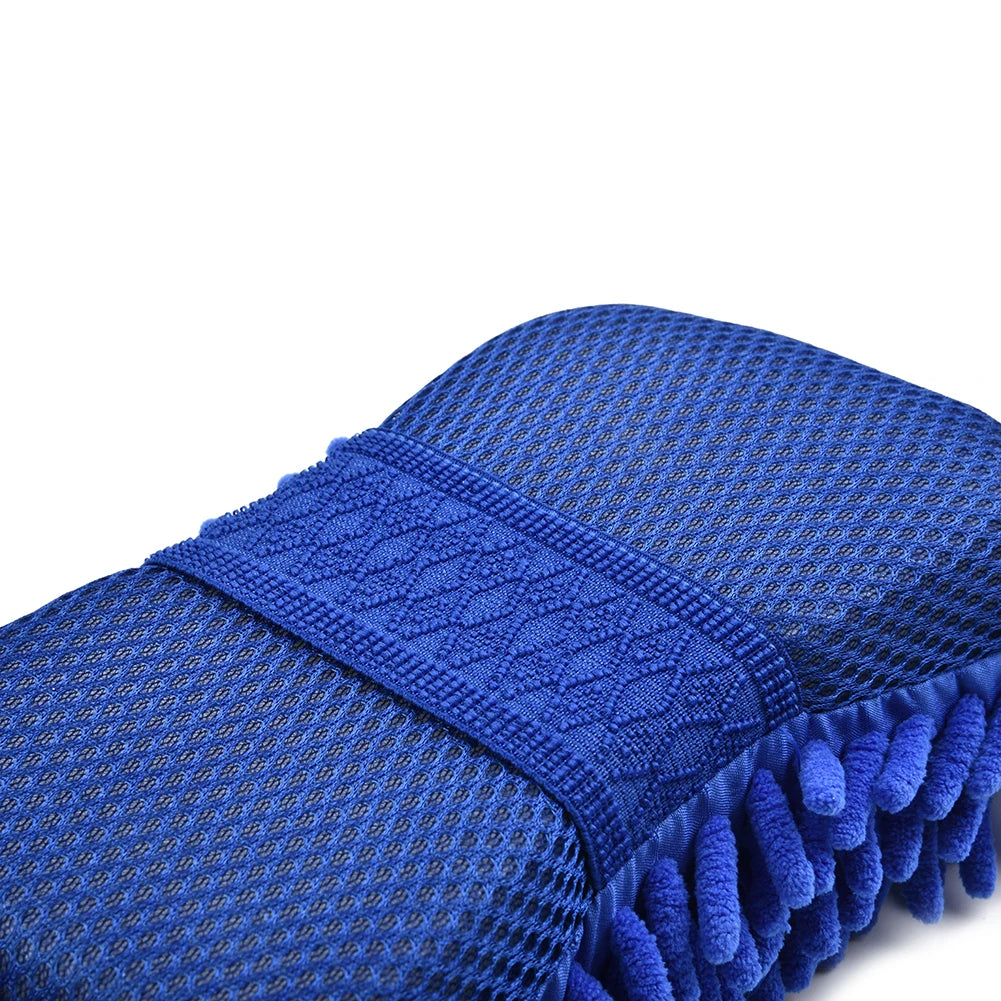 1pc Car Wash Glove Microfiber