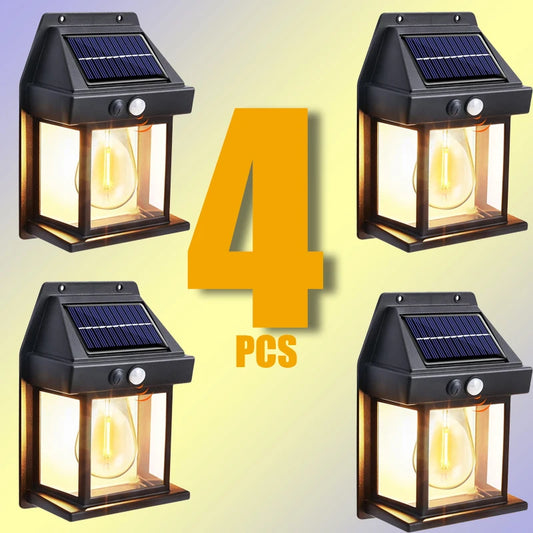 Solar LED Outdoor Wall Light (Motion Sensor)