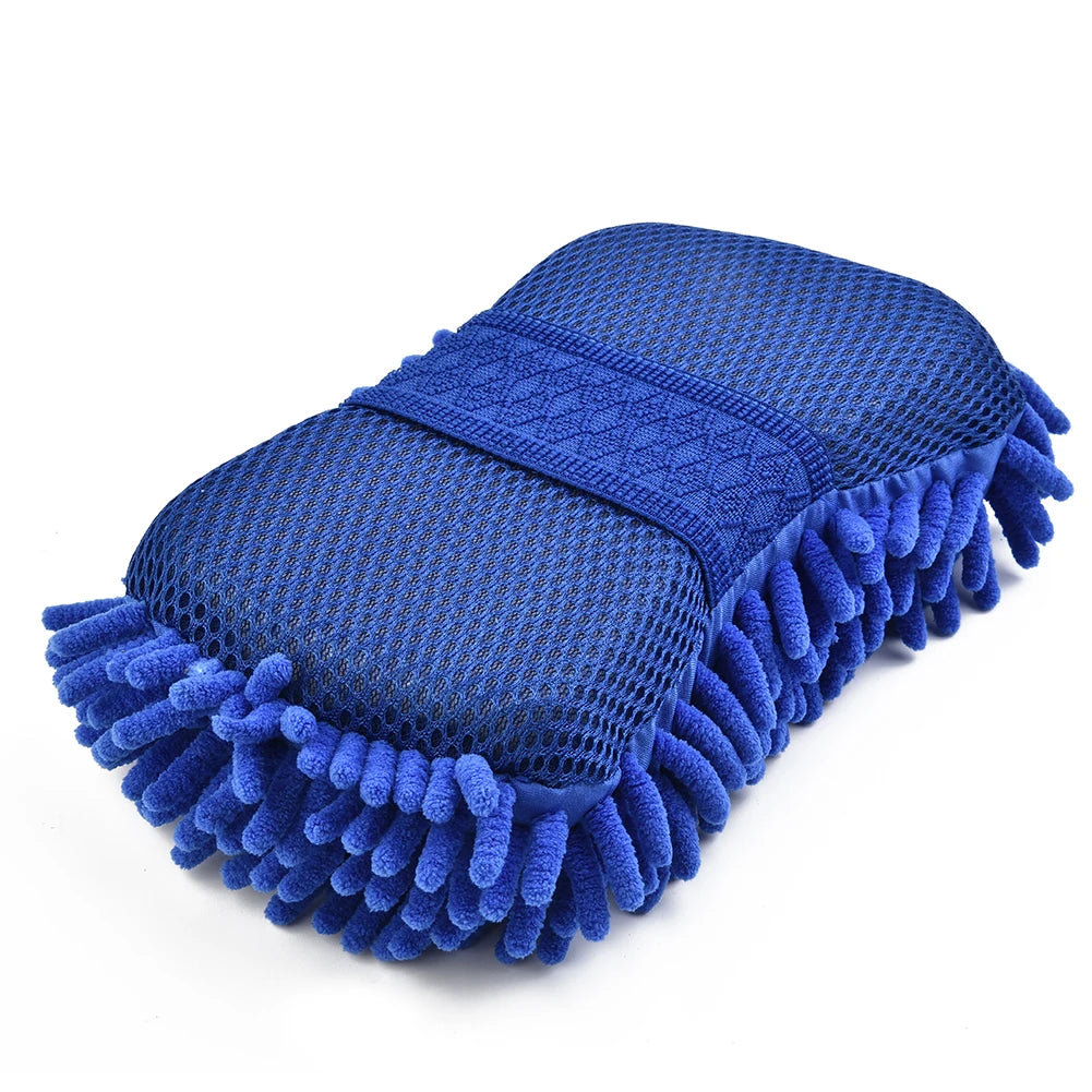 1pc Car Wash Glove Microfiber