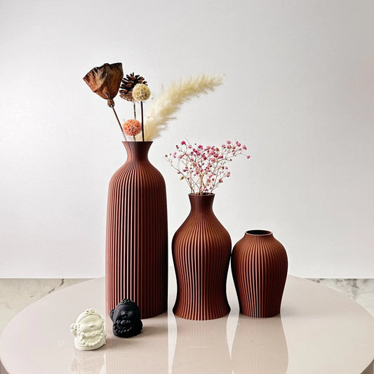 3-Piece Decorative Artistic Vases