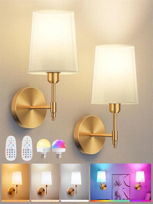 Wireless Rechargeable Wall Lamp