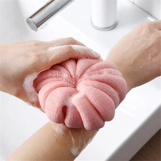 Exfoliating Bath Bubble Ball – Soft Mesh Foaming Sponge