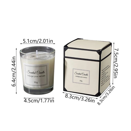 Premium Aromatherapy Candle Gift Box – Handmade Soy Wax Candle
