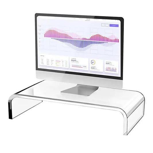 Acrylic Computer Monitor & Laptop Stand