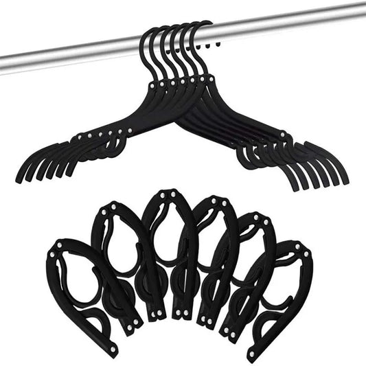 Foldable Travel Clothes Hangers Set
