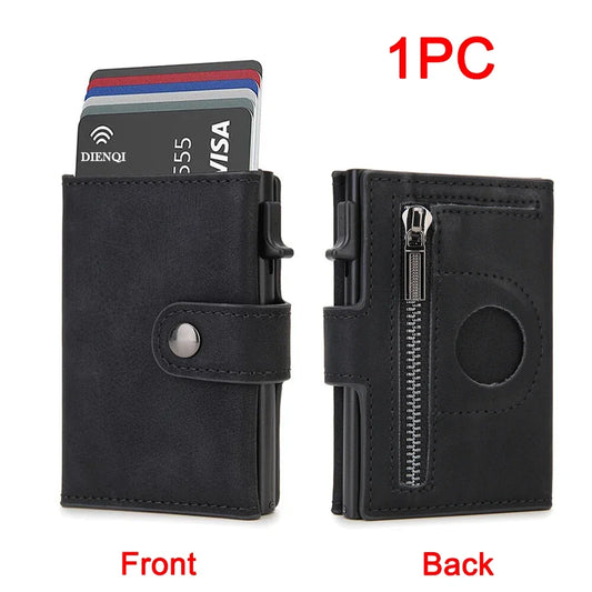 RFID Carbon Fiber Wallet with AirTag Slot
