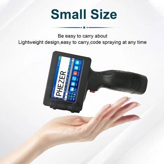 Phezer P17 Handheld Inkjet Label Printer