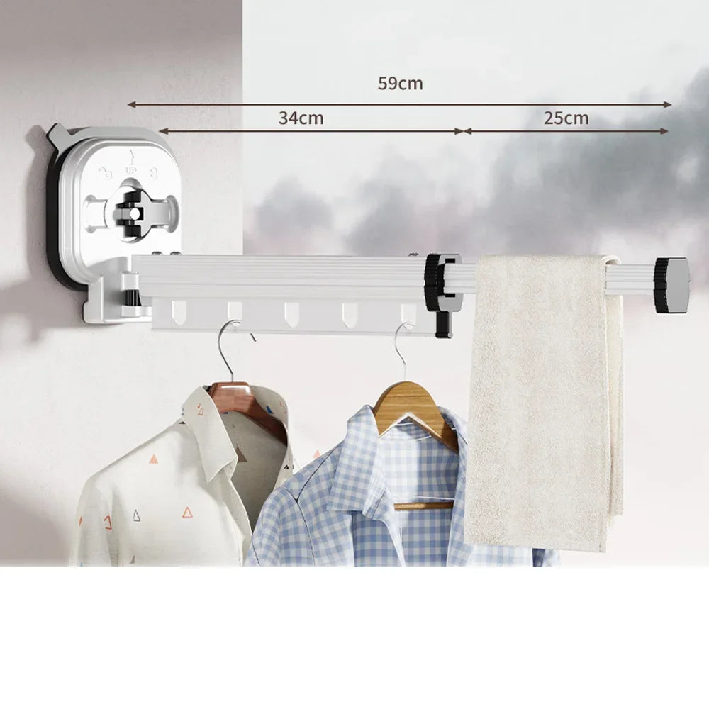 "360° Folding Wall-Mounted Clothes Drying