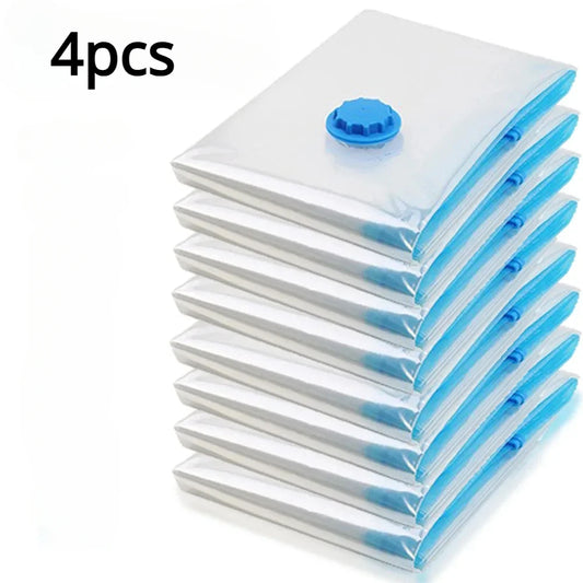 4PCS Thickened Vacuum Storage Bags