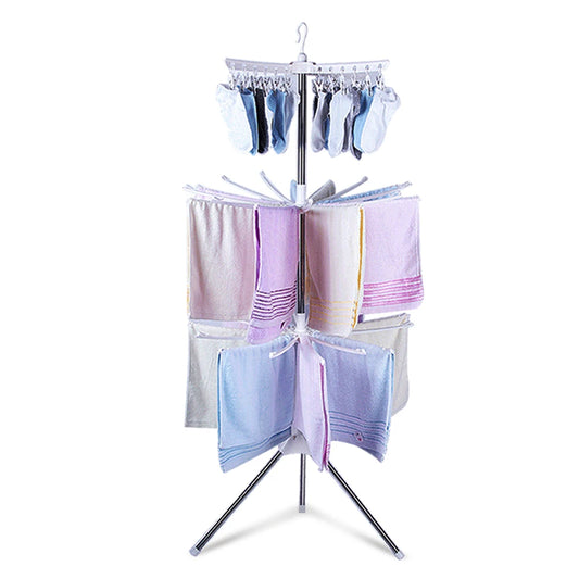 Foldable Stainless Steel Clothes Drying Rack