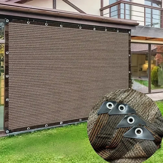 Brown UV Protection Sun Shade Net