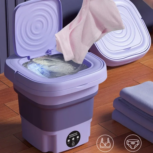 8L Foldable Mini Portable Washing Machine