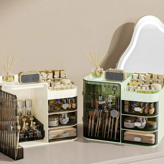 Drawer-Type Cosmetic Storage Box Organizer