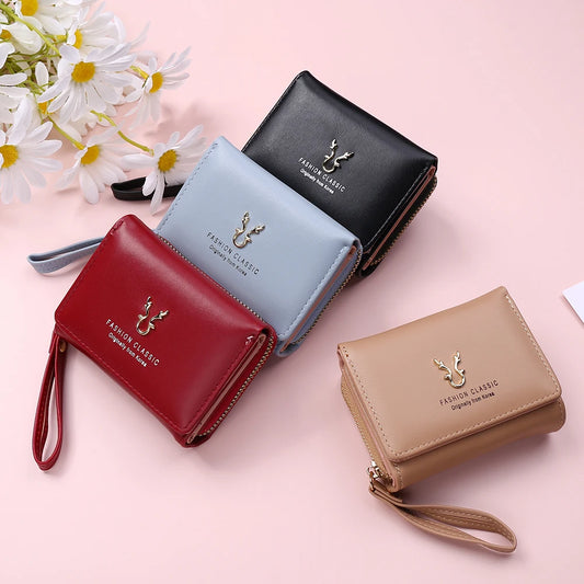 Luxury Women’s PU Leather Mini Wallet