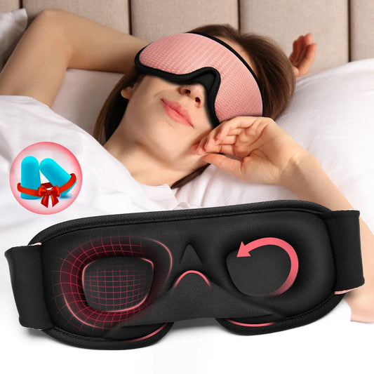 3D Sleep Mask – Light Blocking Eye Shade