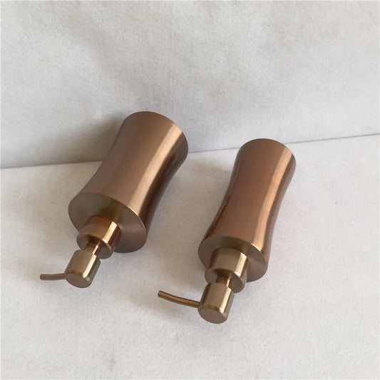 Stainless Steel Soap & Shampoo Dispenser (250ml/400ml/500ml) – Rose Gold