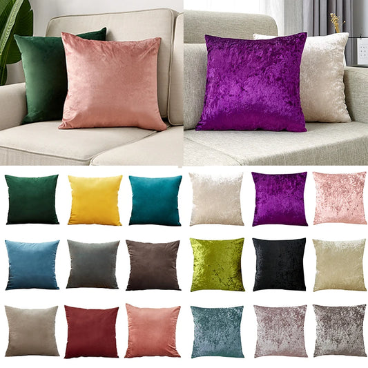 Velvet Super Soft Decorative Cushion Cover