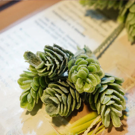 30Pcs Artificial Green Plants Bundle
