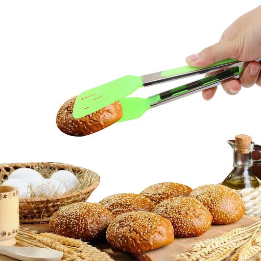 Non-Stick Kitchen Tongs with Stainless Steel Handle
