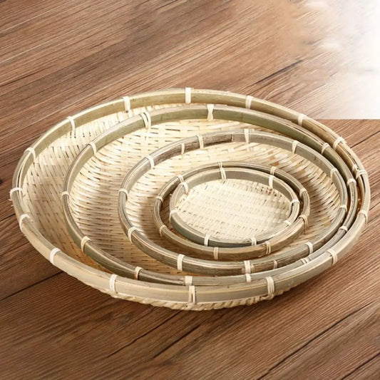 Woven Bamboo Tray