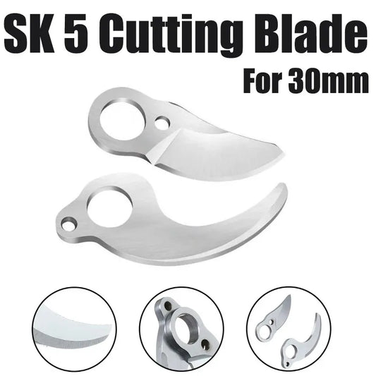 Electric Pruning Shears Replacement Blades – 30mm Sharp Cutting Blade Accessory for Branches, Trees, Bonsai & Fruit Garden Tools
