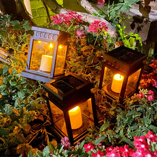 Solar Hanging Lantern Outdoor Light