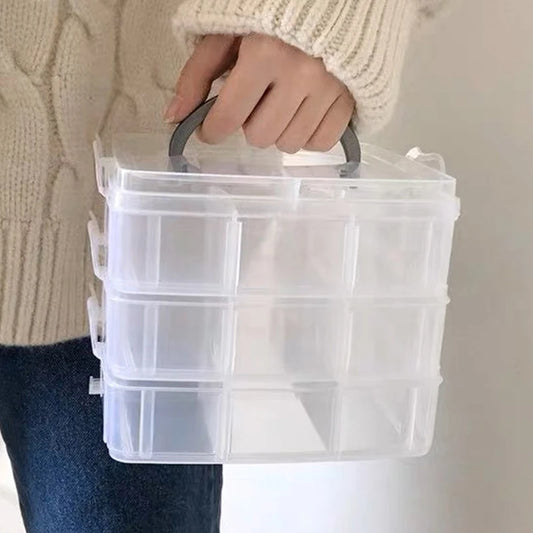 Large Transparent Jewelry Storage Box