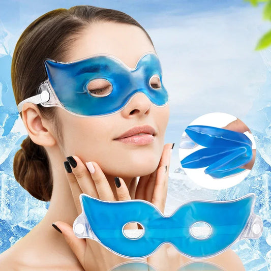Reusable PVC Ice Gel Eye Mask – Cooling & Relaxing Eye Care