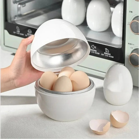Microwave Egg Steamer – 4-Egg Capacity for Quick & Easy Cooking