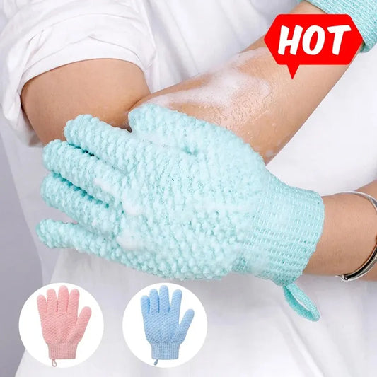 Five-Finger Bath Massage Gloves – Body Scrub & Exfoliation