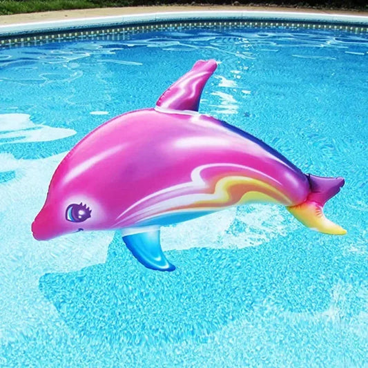 Inflatable Dolphin & Shark Pool Toy