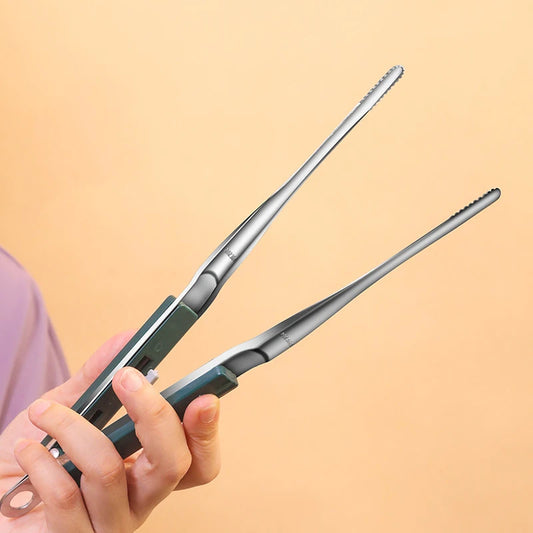 304 Stainless Steel BBQ Grill Tongs