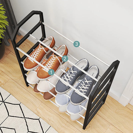 4-Floor Creative Home Shoe Rack – Dormitory Door Storage Cabinet, Easy Assembly