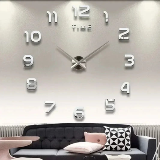 Digital DIY Wall Clock Stickers