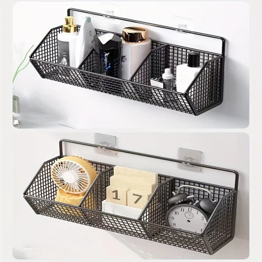 Wall Mounted Metal Kitchen Storage Basket