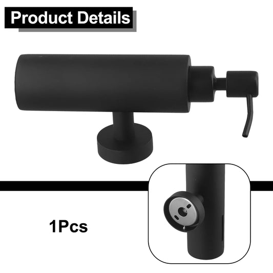 Wall-Mounted Soap Dispenser – Large Capacity Stainless Steel in Black or Silver
