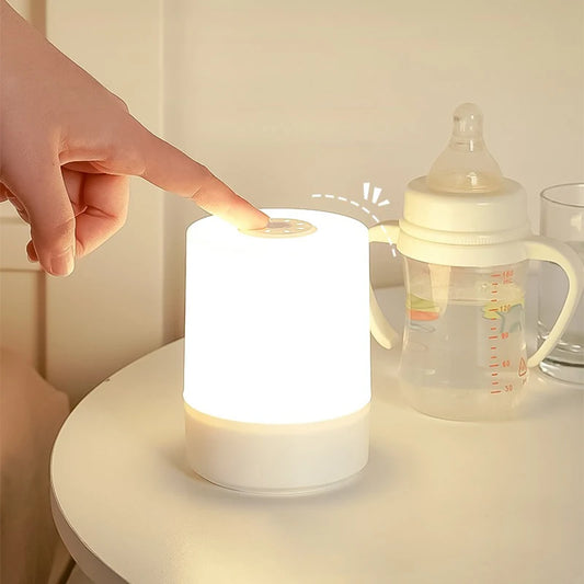 Bedside LED Night Lamp – Dimmable Touch Table Light