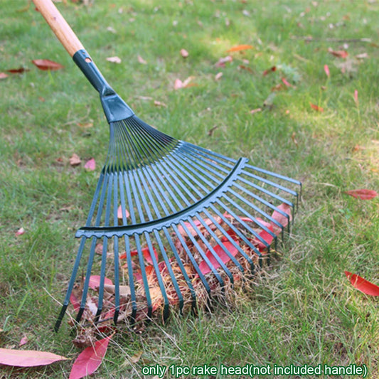 1Pc Garden Leaf Rake – 22-Tooth Durable Iron Rake for Grass, Farming, and Potting | Reliable Gardening Tool for Gardeners & Landscapers