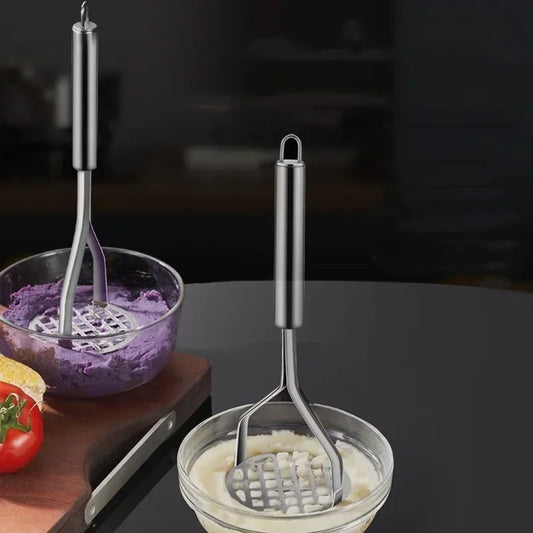 Stainless Steel Potato & Vegetable Masher – Easy Press