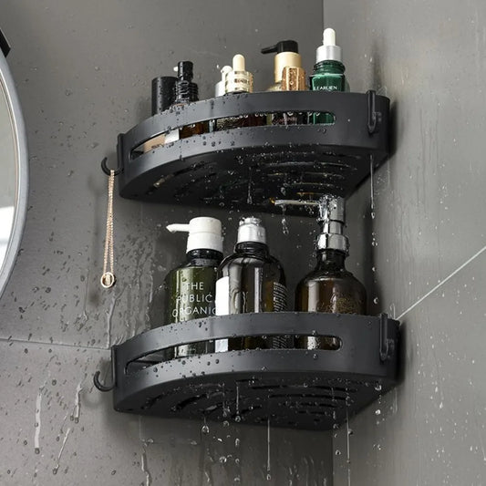 No-Drill Shower Shelf