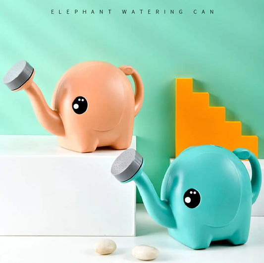 2500ml Elephant Watering Can – Cartoon Kids Garden Pot