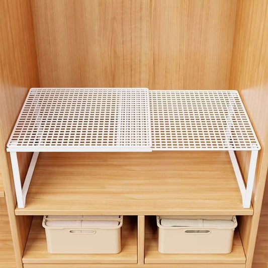 DIY Adjustable Metal Closet Shelf & Storage Rack