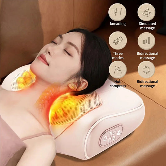 Heated Shiatsu Massage Pillow