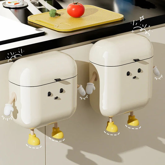 9/12L Wall-Mounted Kitchen Trash Can