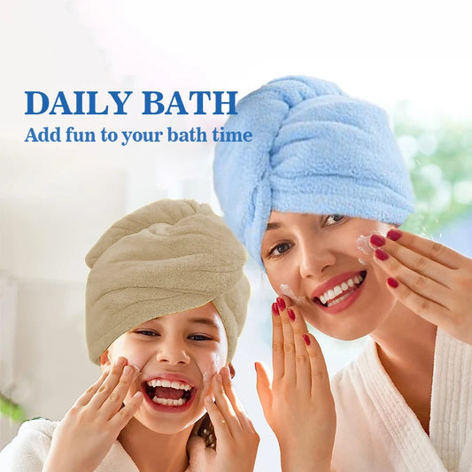 Microfiber Hair Towel Wrap for Women