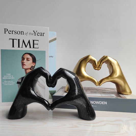 Golden Gesture Statue