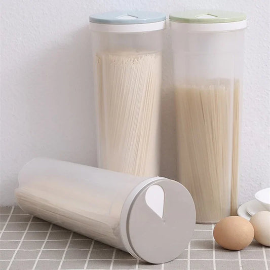 Multifunction Airtight Spaghetti & Noodle Storage Box – Cutlery & Chopstick Organizer