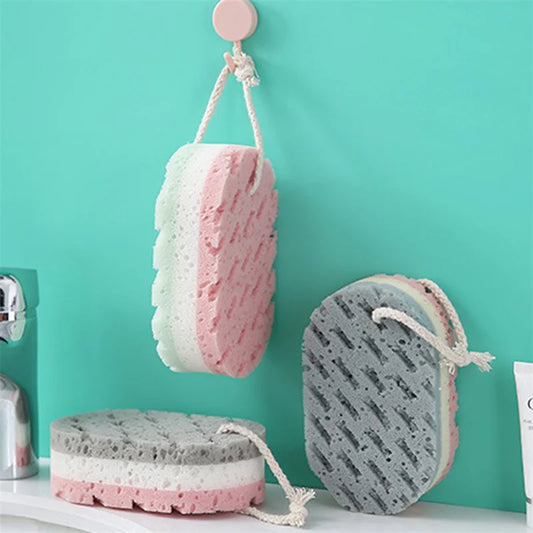 Sponge Bath Ball – Full Body Exfoliating Massage Brush